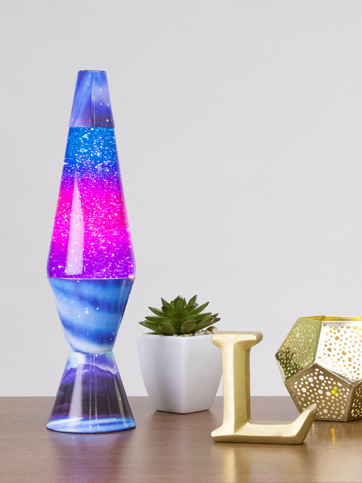 14.5 Northern Lights Glitter Lamp – Glow!