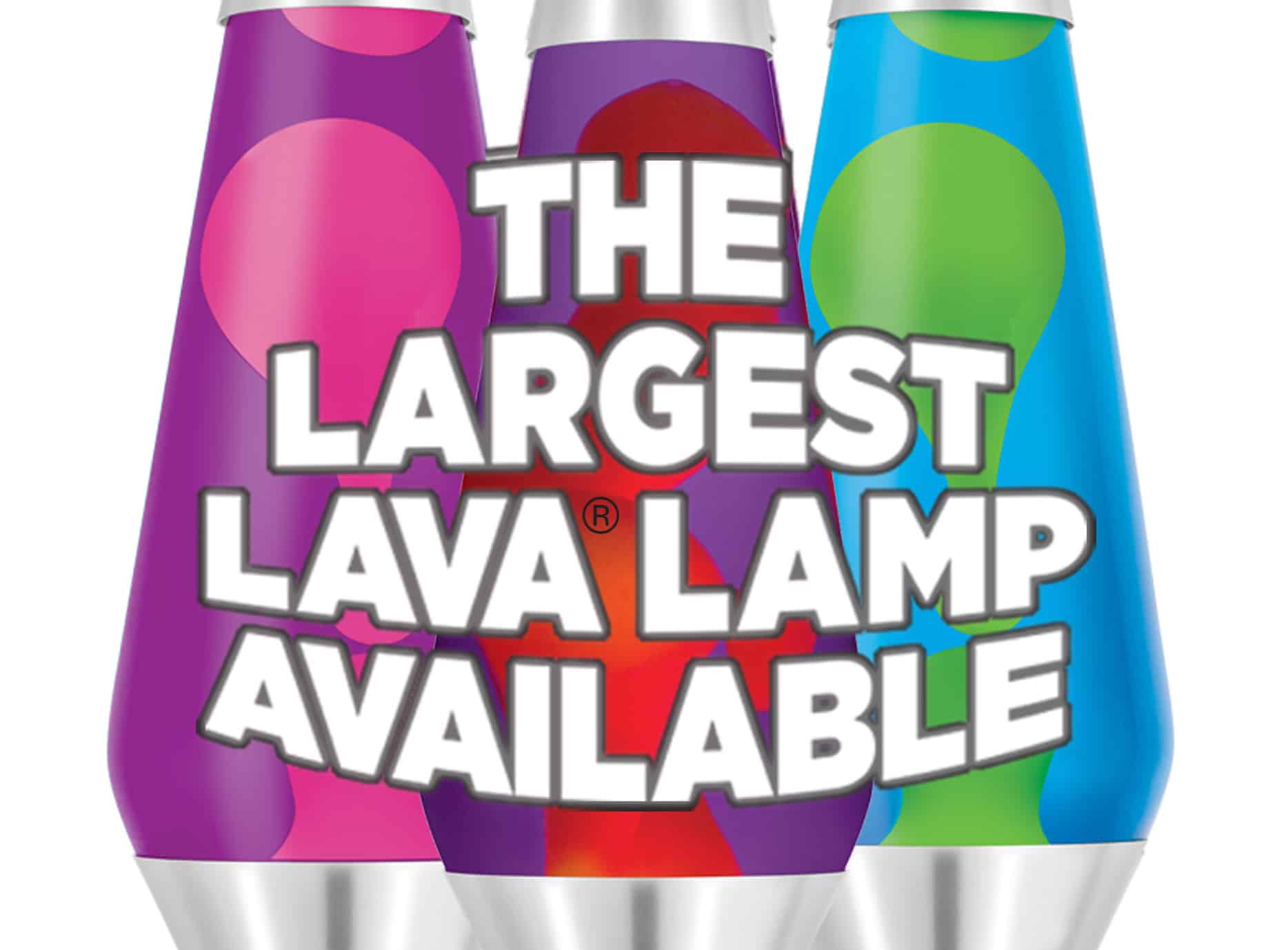 bezoeker Rand Knooppunt Grande Lava Lamps | 27 Inches Tall, the biggest Lava Lamp
