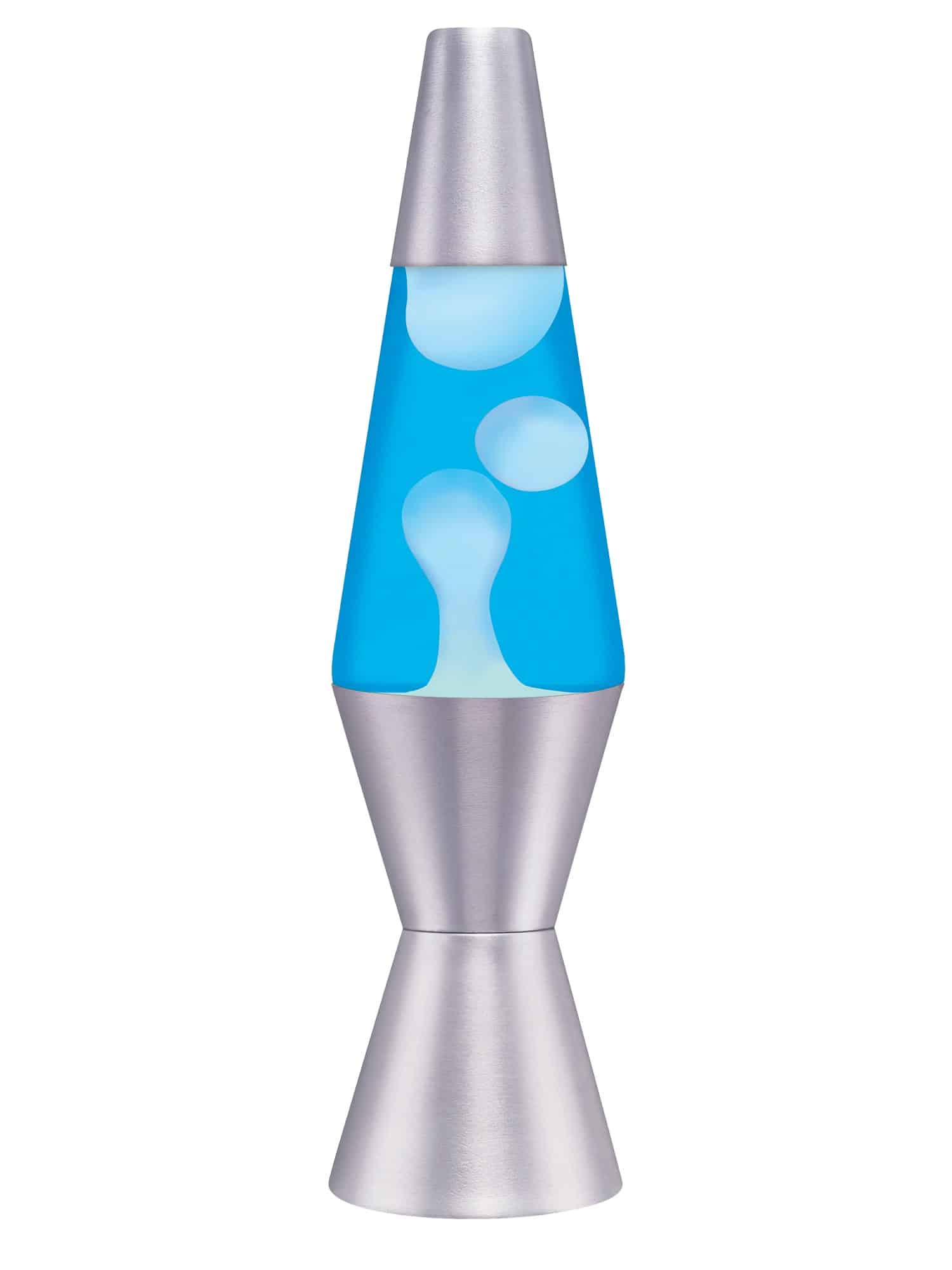 Lampe à lave 30 cm - Mini Lava Lamp - Liquide transparent & Lave Jaune