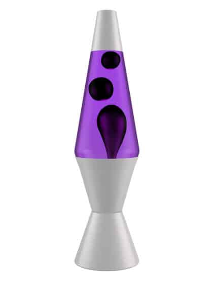 14.5″ Black and Purple LAVA Lamp