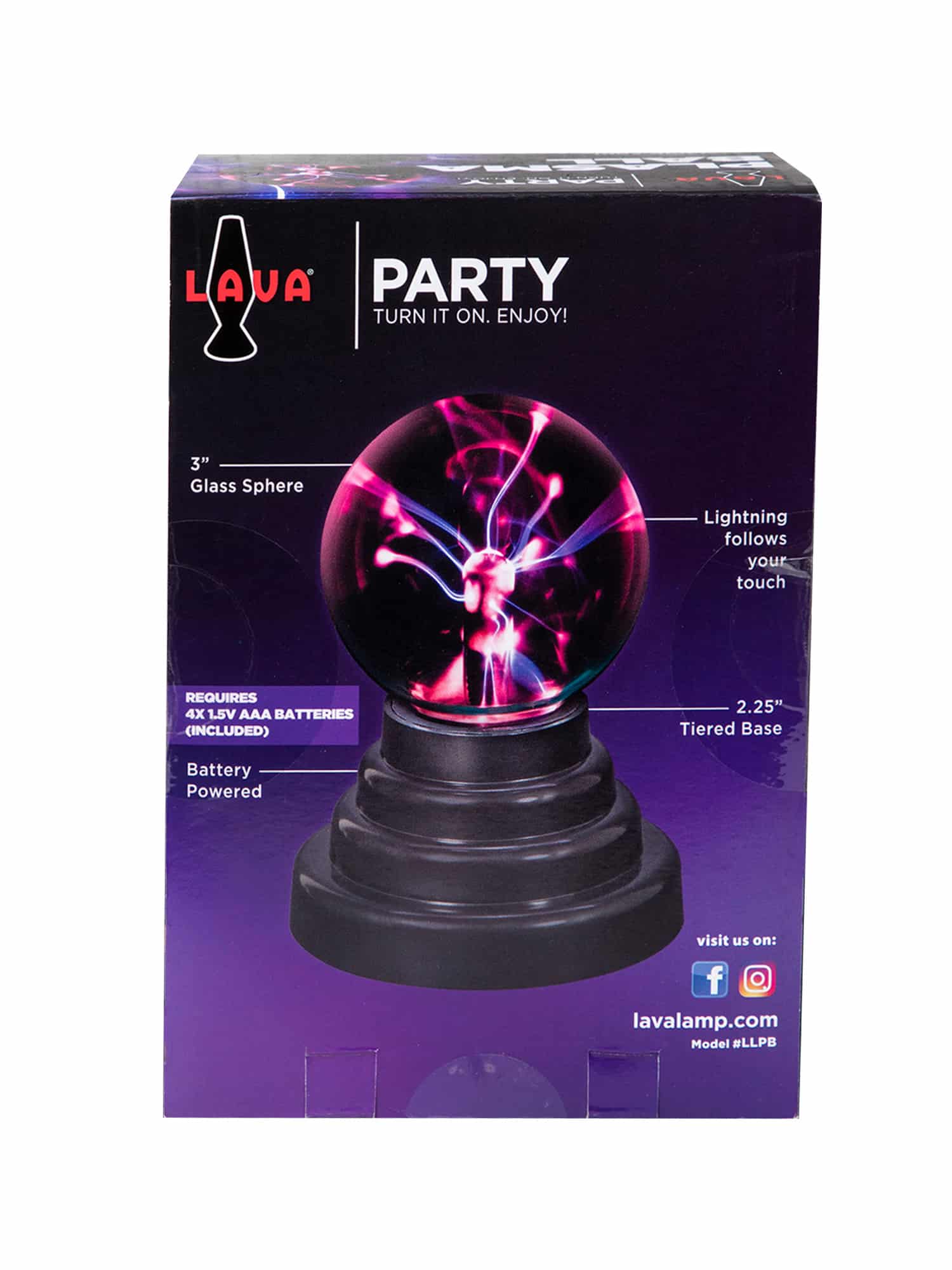 plotseling Beleefd grip LLPB 3″ LAVA® Lamp Plasma Ball - Lava® Lamp