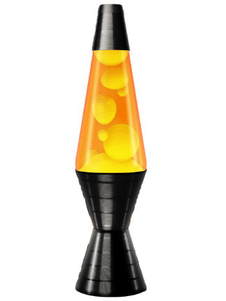 Lava Lamp - Lampada da tavolo magma Arancio – Soda Shop